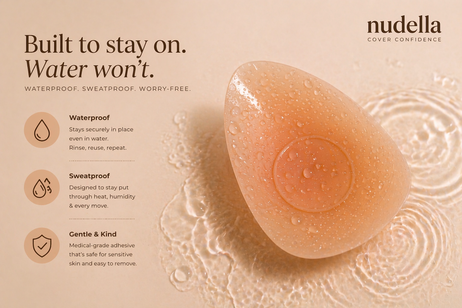 nudella® Sticky Triangle